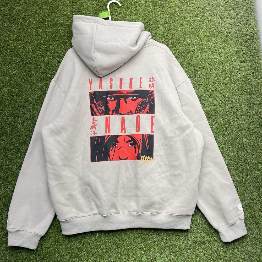 ILTHY x Assassin's Creed Hoodie Mens XL Shadows Yasuke Naoe Full Zip Up Y2K